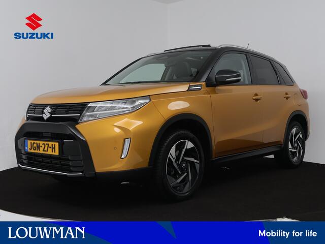 Suzuki VITARA 1.4 Boosterjet Style Smart Hybrid | Apple Carplay / Android Auto (Navigatie) | Panoramadak | Parkeersensoren rondom | Lederen bekleding | Keyless Entry |