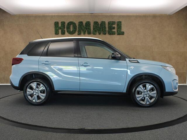 Suzuki VITARA 1.4 Boosterjet Select Smart Hybrid - CAMERA - CLIMATE CONTROL - DAB AUDIO - VOORSTOELEN VERWARMD - TWO TONE LAK - DONKER GETINTE RAMEN ACHTER - MISTLAMPEN VOOR - DODEHOEK DETECTIE - 17 INCH LICHT METALEN VELGEN - ADAPTIEVE CRUISE CONTROL
