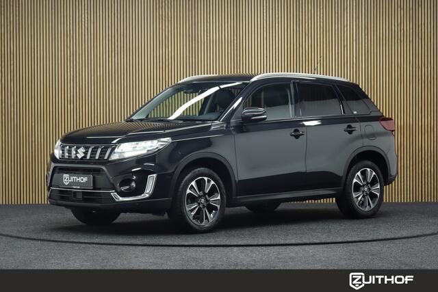 Suzuki VITARA 1.4 Boosterjet Style Smart Hybrid | Adaptive-cruise | Leder-Alcantara | Camera | Clima | Apple Carplay & Android Auto | Parkeersensoren V+A | Navigatie | Keyless | Stoelverwarming | Dodehoekdetectie