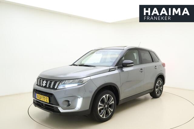 Suzuki VITARA 1.4 Boosterjet Style Smart Hybrid 129pk | Panoramadak | Trekhaak | Climate Control | Cruise Control Adaptief | Camera | Stoelverwarming | Navigatie | Parkeersensoren