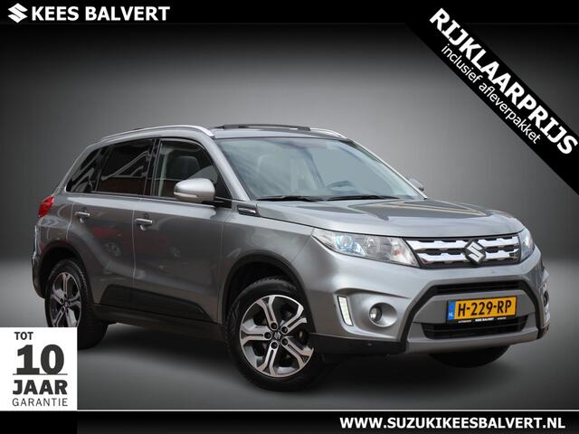 Suzuki VITARA 1.6 High Executive Automaat Allgrip | Opendak | Sensoren rondom | Adapt. Cruise | Keyless |