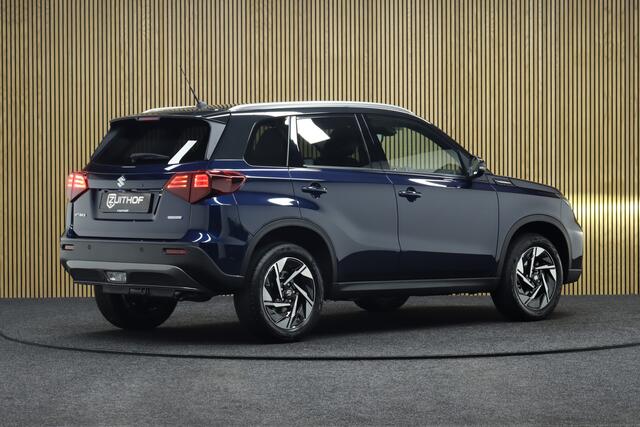 Suzuki VITARA 1.4 Boosterjet Smart Hybrid Style | Adaptive-cruise | Leder-Alcantara | Camera | Clima | Apple Carplay & Android Auto | Parkeersensoren V+A | Navigatie | Stoelverwarming | Keyless | Dodehoekdetectie