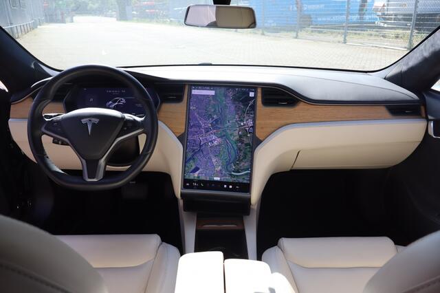 Tesla MODEL S Long Range I Geen Import I Beige Int. I Houten afwerking I Achte