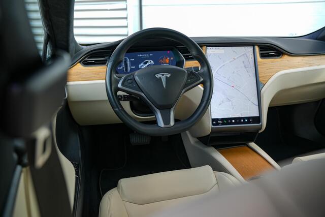 Tesla MODEL S Long Range Pano Navi Parkeersensoren 19"L.M. Stuurverw.