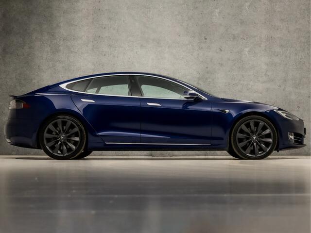 Tesla MODEL S 90D Performance Pack 422Pk (PANORAMADAK, AUTOPILOT, LUCHTVERING, ALCANTARA HEMEL, SFEERVERLICHTING, NIEUWSTAAT)