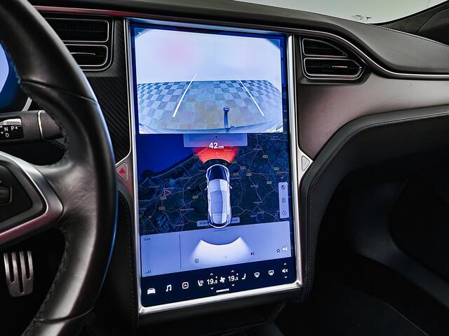 Tesla MODEL S 100D Ludicrous+ Performance 750pk/970nm AeroPack Panoramadak, Alcantara hemel, Carbon, Autopilot