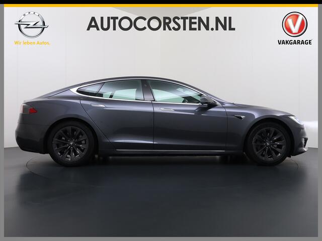 Tesla MODEL S 75D 476pk 4x4 Leer Pano-Dak AutoPilot Exhanced Intelligente Luchtvering Carbon-afw. El.Stoelen/Geheugen Navi Pdc-A+Voor pakket El.Achterklep Adaptive-Led 19" Keyless Next-Gen-Stoelen Apple Carplay Android Auto ESP Bord-Herkenning Camera El.Stuurwiel Dodeh
