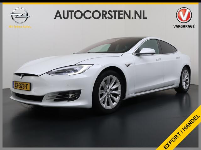 Tesla MODEL S 75D 476pk 4x4 1/2 Leer Panodak AutoPilot Enhanced Intelligente Luchtvering El.Stoelen/Geheugen Navi Pdc-A+Voor pakket El.Achterklep Adaptive-Led 19" Keyless Next-Gen-Stoelen Apple Carplay Android Auto ESP Bord-Herkenning Camera El.Stuurwiel Do 19" 1e eige