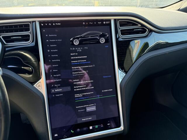 Tesla MODEL S 75 Business Economy 2017 Zwart Incl BTW Facelift