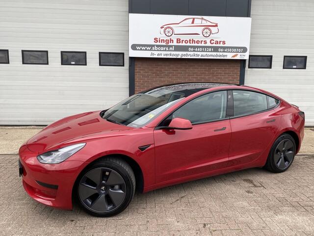 Tesla Model 3 Stnd+RWD 60kWh NAP GARANTIE TERKHAAK INRUIL MOG!!!