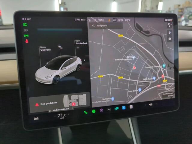 Tesla Model 3 Long Range AWD 75 kWh 350PK Trekh leer Pano 360°Camera