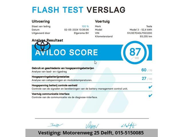 Tesla Model 3 BLACKSTYLE PANODAK STD RANGE RWD PLUS 60 kWH LEDER.NAVI.CAMERA.AUTOPILOT, STOELVERWARMING EN NOG VEEL MEER!