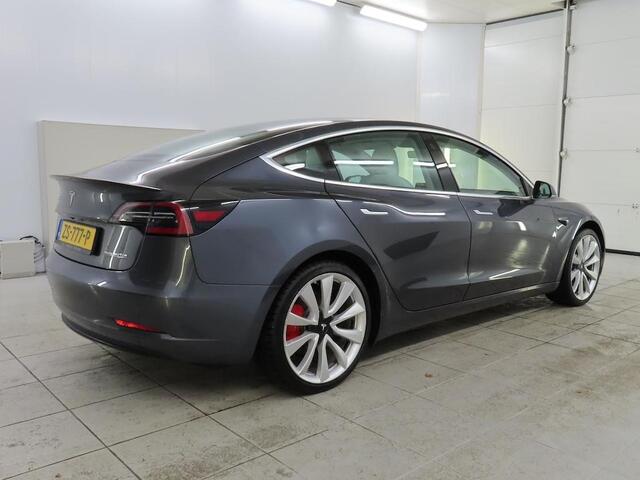 Tesla Model 3 PERFORMANCE AWD 75KWH 462PK/PANO/LEER/FABRIEKSGARANTIE