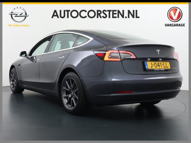 Tesla Model 3 Long Range 75kWh 463PK FSD-Full Self Driving Computer Telefoon-Sleutel Premium Audio 4wd 18" Lmv AutoPilot Panoramadak Camera's Leder Adaptive-CruiseControl-Stop&Go Pdc Ecc Dual Motor Stoel en achterbank verwarming Keyless Electr.Stoelen+Memory+Easy-Entry