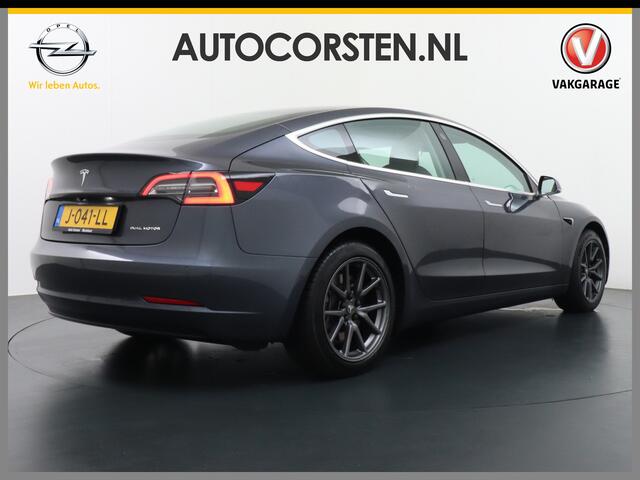 Tesla Model 3 Long Range 75kWh 463PK FSD-Full Self Driving Computer Telefoon-Sleutel Premium Audio 4wd 18" Lmv AutoPilot Panoramadak Camera's Leder Adaptive-CruiseControl-Stop&Go Pdc Ecc Dual Motor Stoel en achterbank verwarming Keyless Electr.Stoelen+Memory+Easy-Entry