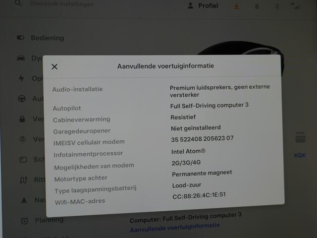 Tesla Model 3 SR+60kWh 326PK AutoPilot FSD-v.b Premium-Luidsprekers Leer PanoDak Adaptive cruise 18" Camera's Elektr.-Stuur+Stoelen+Spiegels+Geheugen+Easy-Entry+Verwarmde stoelen/achterbank Park assistent PDC-A+Voor WIFI Ecc Lane-Assist Speed-Assist Standard RWD Plus E