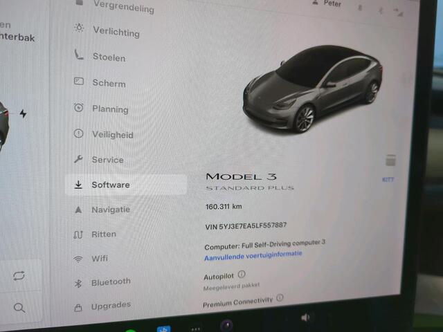 Tesla Model 3 RWD Plus 60 kWh Autopilot FDS Comp nieuwstaat Leder Camera Panodak