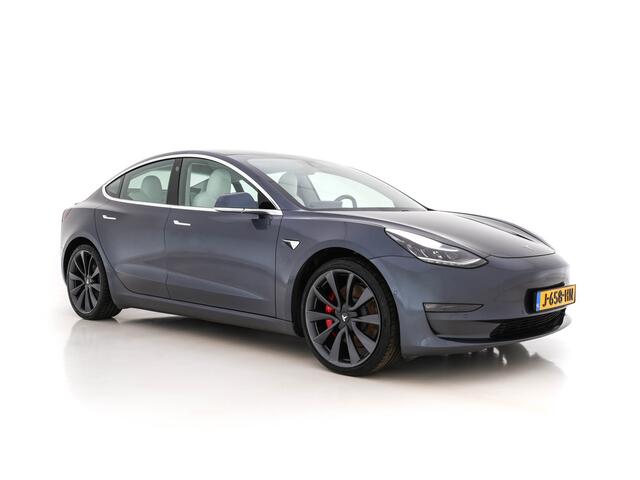 Tesla Model 3 Performance AWD 75 kWh [ 3-Fase ] (INCL-BTW) Aut. *PANO | AUTO-PILOT | NAPPA-LEATHER | KEYLESS | FULL-LED | MEMORY-PACK | SURROUND-VIEW | DAB | APP-CONNECT | DIGI-COCKPIT | LANE-ASSIST | COMFORT-SEATS | 20"ALU*