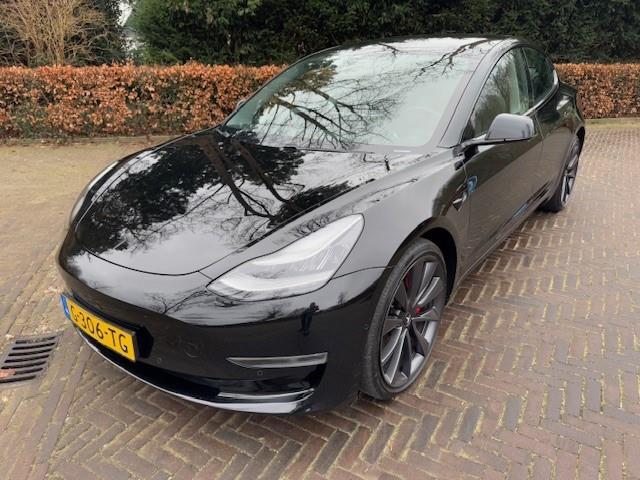Tesla Model 3 PERFORMANCE AWD 75KWH 462PK/BLACKLINE/BETA/LEER/PANO/FABRIEKSGARANTIE