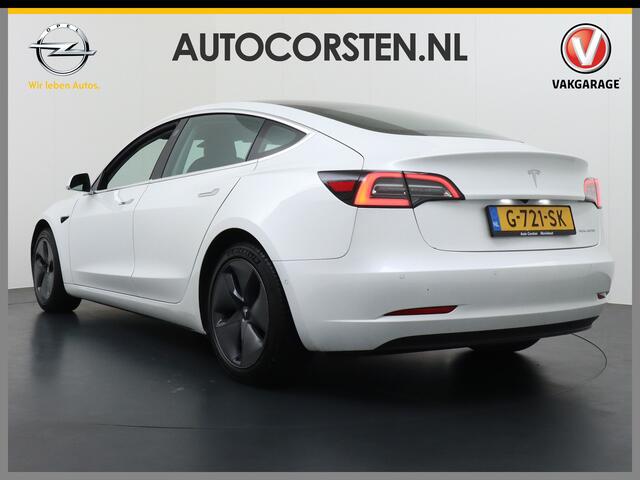 Tesla Model 3 Long Range 75kWh 463PK FSD-Full Self Driving Computer-3 Premium Audio 4wd 18" Lmv AutoPilot Panoramadak Camera's Leder Adaptive-CruiseControl-Stop&Go Pdc Ecc Dual Motor Stoel en achterbank verwarming Keyless Electr.Stoelen+Memory+Easy-Entry WiFi Origineel