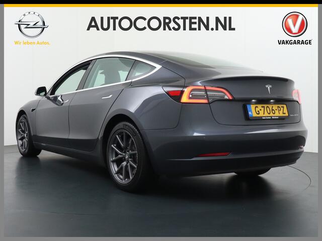 Tesla Model 3 Long Range 75kWh 463PK 18" Full-Self-Driving-Computer 3 Telefoon-Sleutel Premium Audio 4wd 19" Lmv AutoPilot Panoramadak Camera's Leder Adaptive-CruiseControl-Stop&Go Pdc Ecc Dual Motor Stoel en achterbank verwarming Keyless Electr.Stoelen+Memory+Easy-Ent