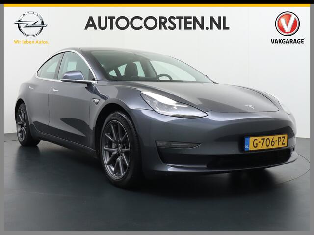 Tesla Model 3 Long Range 75kWh 463PK 18" Full-Self-Driving-Computer 3 Telefoon-Sleutel Premium Audio 4wd 19" Lmv AutoPilot Panoramadak Camera's Leder Adaptive-CruiseControl-Stop&Go Pdc Ecc Dual Motor Stoel en achterbank verwarming Keyless Electr.Stoelen+Memory+Easy-Ent