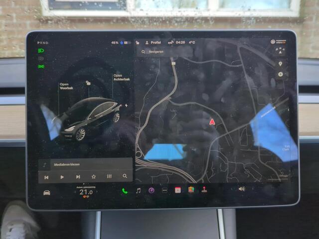 Tesla Model 3 Long Range AWD 75 kWh 19"Trekhaak Full Self Driving geleverd Pakket Camera Leder Panodak