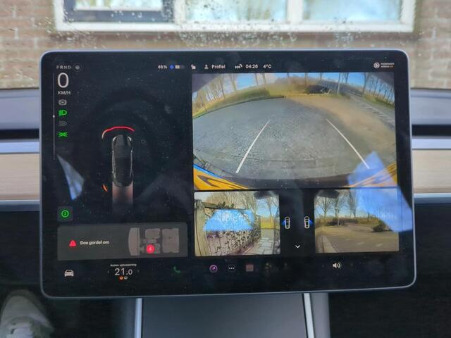 Tesla Model 3 Long Range AWD 75 kWh 19"Trekhaak Full Self Driving geleverd Pakket Camera Leder Panodak
