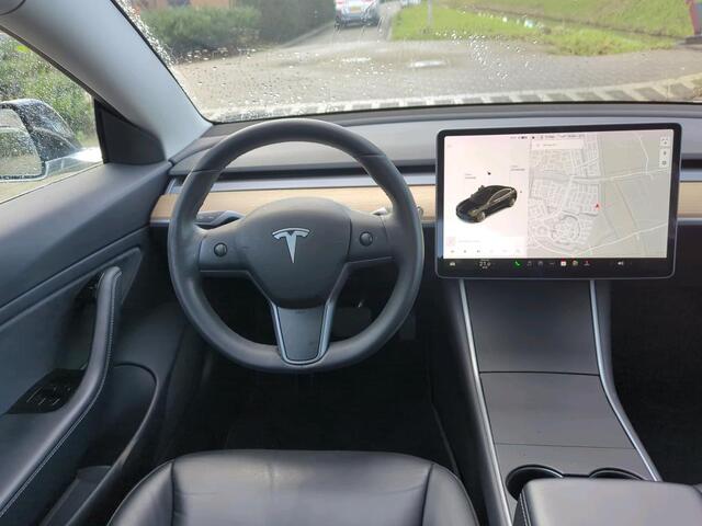 Tesla Model 3 Long Range AWD 75 kWh 19"Trekhaak Full Self Driving geleverd Pakket Camera Leder Panodak