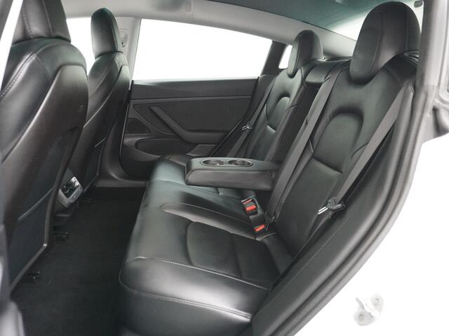 Tesla Model 3 RWD SR+ 60kWh 325PK FSD-3 AutoPilot Premium-Sound Leer PanoDak 18"LM Adaptive cruise Camera's Elektr.-Stuur+Stoelen+Spiegels+Geheugen+Easy-Entry+Verwarmde stoelen Park assistent PDC-A+Voor WIFI Ecc Lane-Assist Speed-Assist Standard RWD Plus Navi LED Comfo