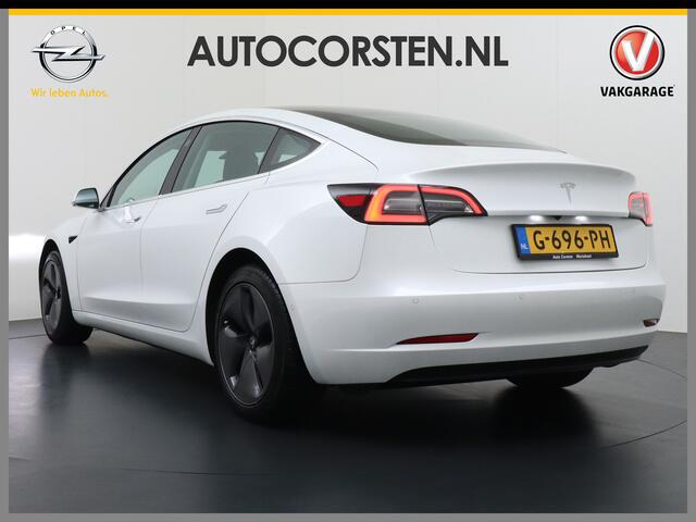 Tesla Model 3 RWD SR+ 60kWh 325PK Trekhaak FSD-3 AutoPilot Premium-Sound Leder Ecc PanoDak Adaptive cruise Camera's Elektr.-Stuur+Stoelen+Spiegels+Geheugen+Easy-Entry+Verwarmde stoelen Park assistent PDC WIFI Lane-Assist Speed-Assist Navi LED Lmv-18" Comfortstoelen ACC