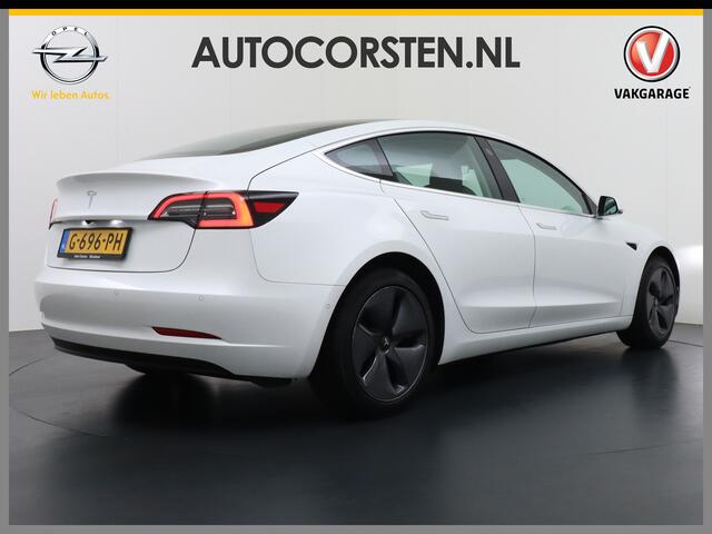 Tesla Model 3 RWD SR+ 60kWh 325PK Trekhaak FSD-3 AutoPilot Premium-Sound Leder Ecc PanoDak Adaptive cruise Camera's Elektr.-Stuur+Stoelen+Spiegels+Geheugen+Easy-Entry+Verwarmde stoelen Park assistent PDC WIFI Lane-Assist Speed-Assist Navi LED Lmv-18" Comfortstoelen ACC