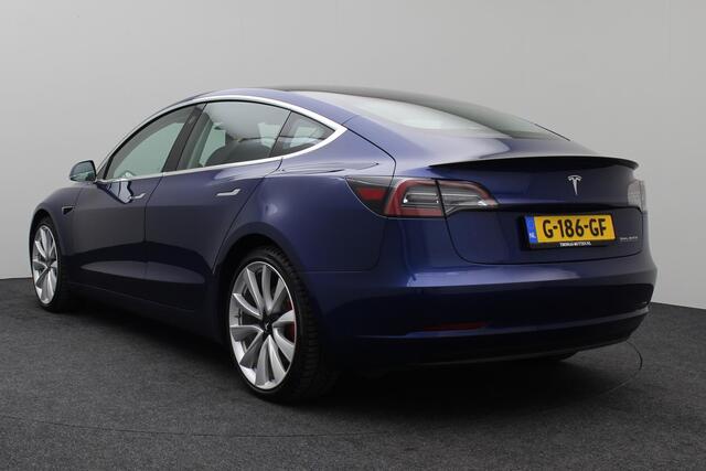 Tesla Model 3 Performance AWD 75 kWh 2019 NAP 340KW Goed onderhouden