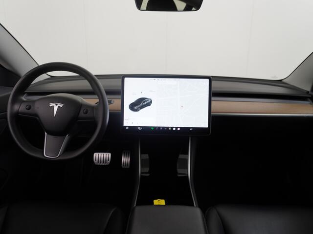 Tesla Model 3 Performance 513pk 0-100kmh in 3,4 sec. 20"lm FSD-3 computer AutoPilot Carbon-Spoiler Premium-HiFi Pano.dak Camera Leer Adaptive-Cruise+Stop&Go PDC-A+Voor Wifi Ecc Pdc Cruise Dual Motor! Long Range 75kWh Stoel en achterbank verwarming Keyless Navi full map