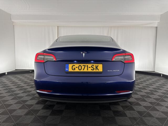 Tesla Model 3 Long Range AWD 75 kWh [ 3-Fase ] (INCL-BTW) Aut. *PANO | AUTO-PILOT | NAPPA-LEATHER | KEYLESS | FULL-LED | MEMORY-PACK | SURROUND-VIEW | DAB | CARPLAY | DIGI-COCKPIT | LANE-ASSIST | COMFORT-SEATS | 19"ALU*