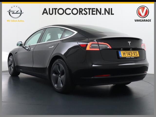 Tesla Model 3 2020! RWD SR+ 60kWh 325PK FSD-3 Computer AutoPilot Leder PanoDak Adaptive-Cruise Lmv 18" Camera's Elektr.-Stuur+Stoelen+Spiegels+Geheugen+Easy-Entry+Verwarmde stoelen Park assistent PDC WIFI Lane-Assist Speed-Assist Navi LED Comfortstoelen ACC DAB Voorver