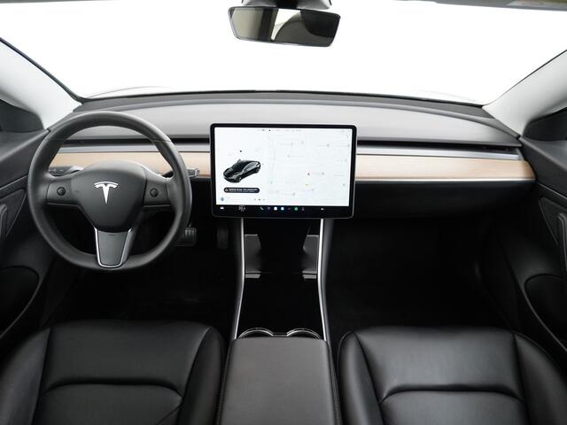 Tesla Model 3 2020! RWD SR+ 60kWh 325PK FSD-3 Computer AutoPilot Leder PanoDak Adaptive-Cruise Lmv 18" Camera's Elektr.-Stuur+Stoelen+Spiegels+Geheugen+Easy-Entry+Verwarmde stoelen Park assistent PDC WIFI Lane-Assist Speed-Assist Navi LED Comfortstoelen ACC DAB Voorver
