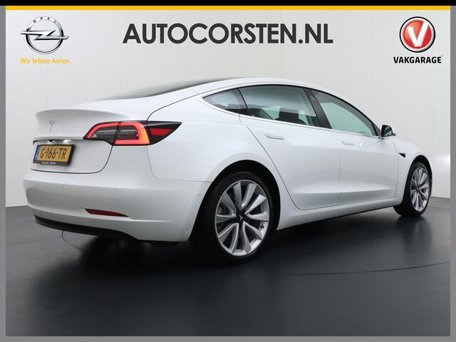 Tesla Model 3 RWD SR+ 60kWh 325PK 19" FSD-3 Computer AutoPilot Leder PanoDak Adaptive cruise Camera's Elektr.-Stuur+Stoelen+Bank+Spiegels+Geheugen+Easy-Entry+Verwarmde stoelen Park assistent PDC WIFI Ecc Lane-Assist Speed-Assist Navi LED Comfortstoelen ACC DAB Voorverw