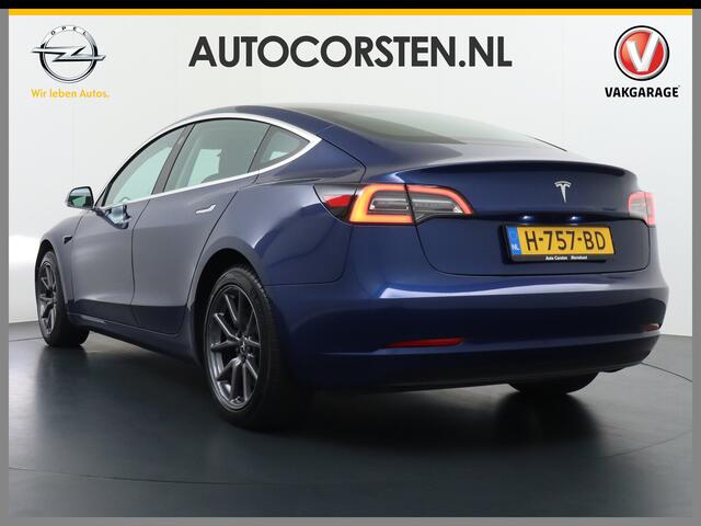 Tesla Model 3 Long Range 75kWh 463PK 18" FSD-Full Self Driving Computer-3 Premium Audio 4wd AutoPilot Panoramadak Camera's Leer Adaptive-Cruise-Control+Stop&Go Pdc-a+v Dual-Ecc Dual-Motor AWD Keyless(via GSM) Stoel en achterbank verwarming Electr.Stoelen+Memory+Easy-En