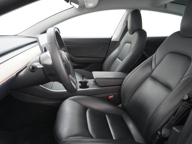 Tesla Model 3 Long Range 75kWh 463PK 18" FSD-Full Self Driving Computer-3 Premium Audio 4wd AutoPilot Panoramadak Camera's Leer Adaptive-Cruise-Control+Stop&Go Pdc-a+v Dual-Ecc Dual-Motor AWD Keyless(via GSM) Stoel en achterbank verwarming Electr.Stoelen+Memory+Easy-En