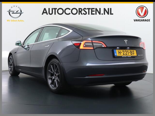 Tesla Model 3 Long Range AWD 75kWh IVOOR 463PK 18" FSD-Full Self Driving Computer Premium Audio 4wd AutoPilot Panoramadak Camera's Leer Adaptive-Cruise-Control+Stop&Go Pdc-a+v Ecc Dual-Motor Keyless Ecc Dual-Motor Keyless Stoel+Achterbank verwarming Electr.Stoelen+Memo