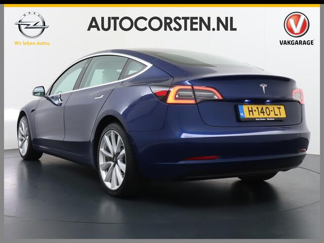 Tesla Model 3 SR+ 60kWh 325PK FSD 3-Computer 19" Ivory Int. AutoPilot Leder PanoDak Adaptive-Cruise Lmv Camera's Elektr.-Stuur+Stoelen+Spiegels+Geheugen+Easy-Entry+Verwarmde stoelen Park assistent PDC WIFI Lane-Assist Speed-Assist RWD Plus Navi LED Comfortstoelen ACC D