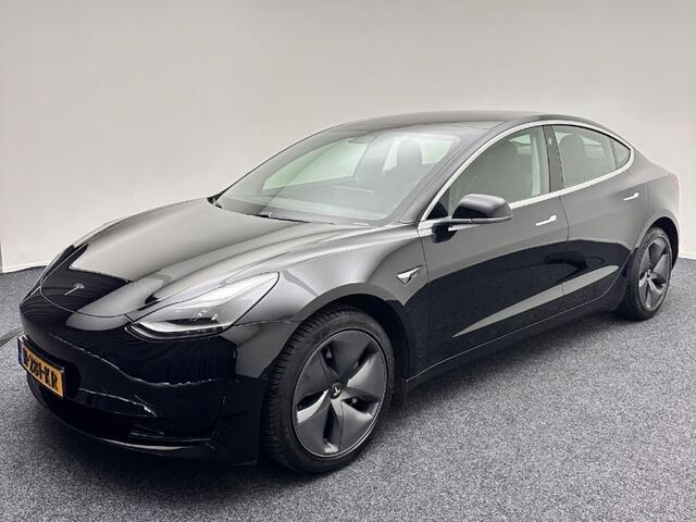Tesla Model 3 Standard Range RWD Plus 60kWh - Glasdak - Zwart Leder - Stoelver