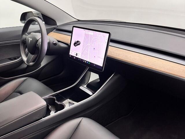 Tesla Model 3 Standard Range RWD Plus 60kWh - Glasdak - Zwart Leder - Stoelver