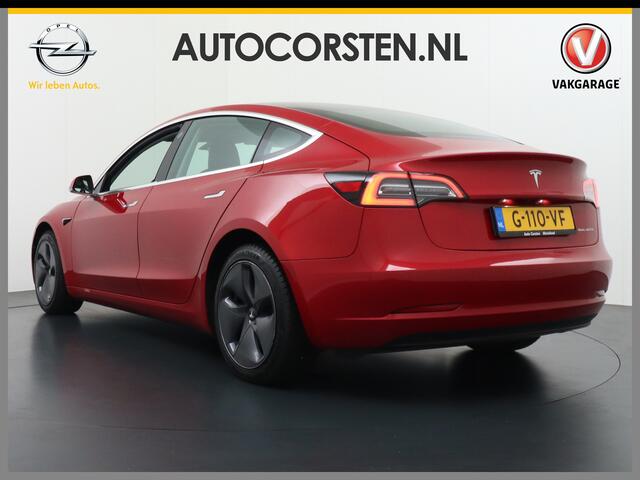 Tesla Model 3 Long Range AWD 75kWh 463PK FSD-Full Self Driving Meegeleverd Pakket Premium Audio 4wd AutoPilot Panoramadak Camera's Leer Adaptive-Cruise-Control+Stop&Go Pdc-a+v Dual-Ecc Dual-Motor Keyless Lmv 18" Stoel en achterbank verwarming Electr.Stoelen+Memory+Easy