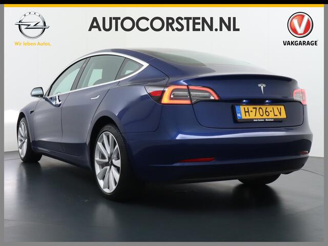 Tesla Model 3 RWD SR+ 60kWh 325PK FSD 3-Computer Lmv 19" AutoPilot Leder PanoDak Adaptive-Cruise Lmv Camera's Elektr.-Stuur+Stoelen+Spiegels+Geheugen+Easy-Entry+Verwarmde stoelen Park assistent PDC WIFI Lane-Assist Speed-Assist Navi LED Comfortstoelen ACC DAB Keyless e