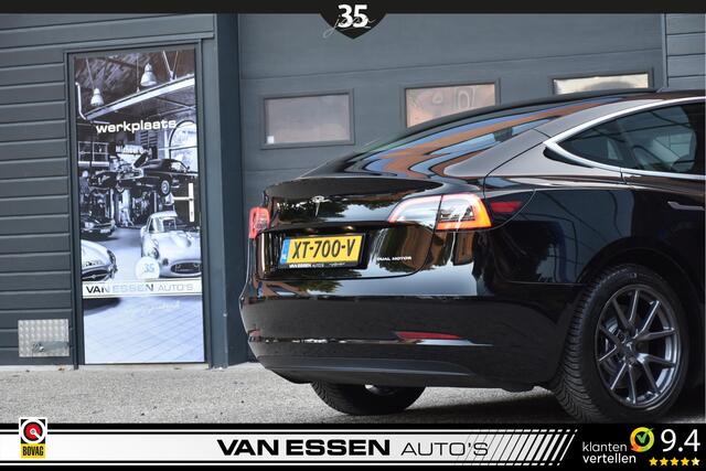 Tesla Model 3 Long Range AWD 75 kWh Glasdak Leder Camera Keyless BTW Auto-Pilot!