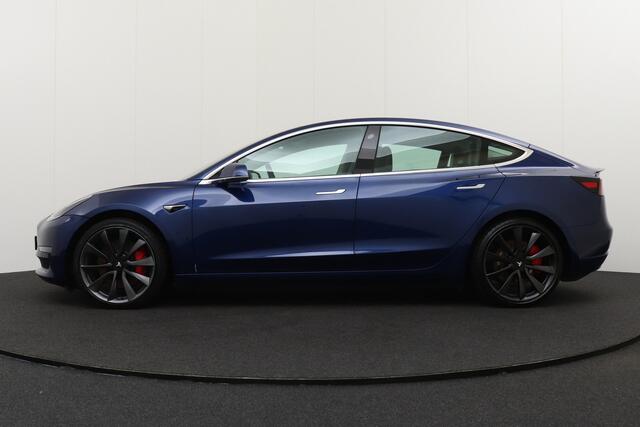Tesla Model 3 Performance AWD 75 kWh Autopilot Pano-dak Stoelverw. V+A