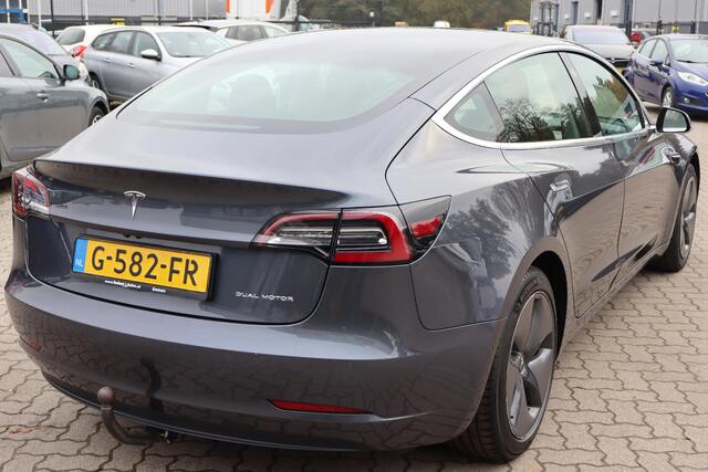 Tesla Model 3 Long Range AWD 75 kWh 90% SOH, Panoramadak, Lederen interieur, 360 Camera, Trekhaak