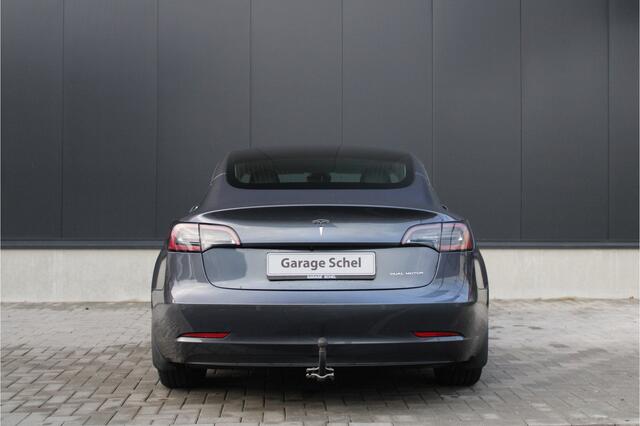 Tesla Model 3 Long Range AWD 75 kWh - Full Self Driving - Autopilot - Winterbanden + LM velgen - Trekhaak - Pano - Keyless - Leder - Rijklaar